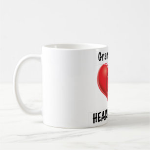 Grand-maman d'un guerrier de coeur - tasse