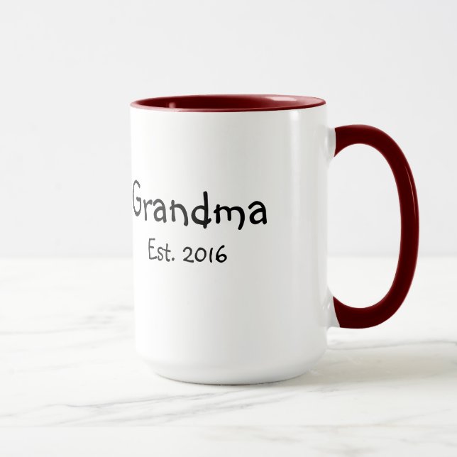 Grand-maman - établie tasse de café de 2016 - 15 (Droite)