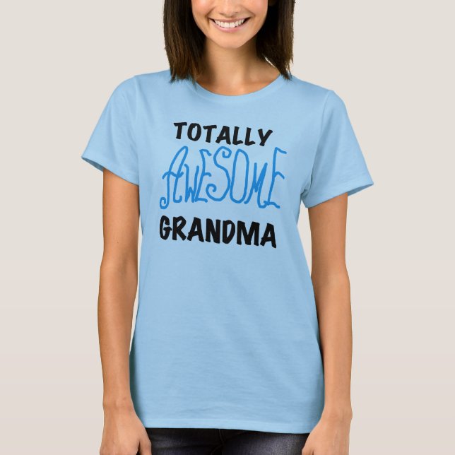 Grand-maman totalement impressionnante - T-shirts (Devant)