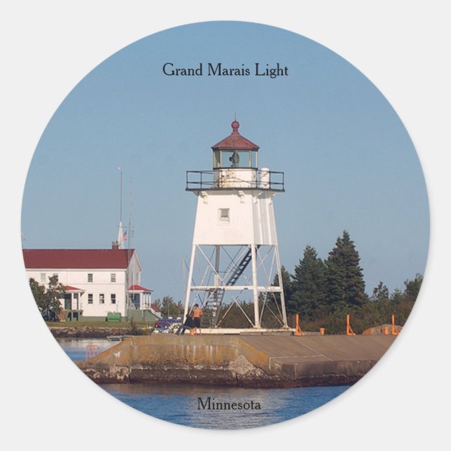 Grand Marais Light autocollant (Devant)