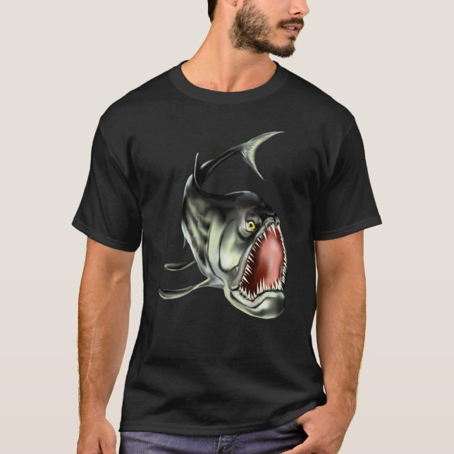 Grand mauvais T-shirt de poissons (Devant)