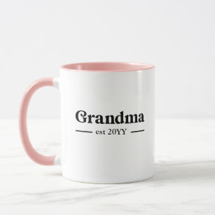 Grand-mère a établi Mug Classique Personnalisé