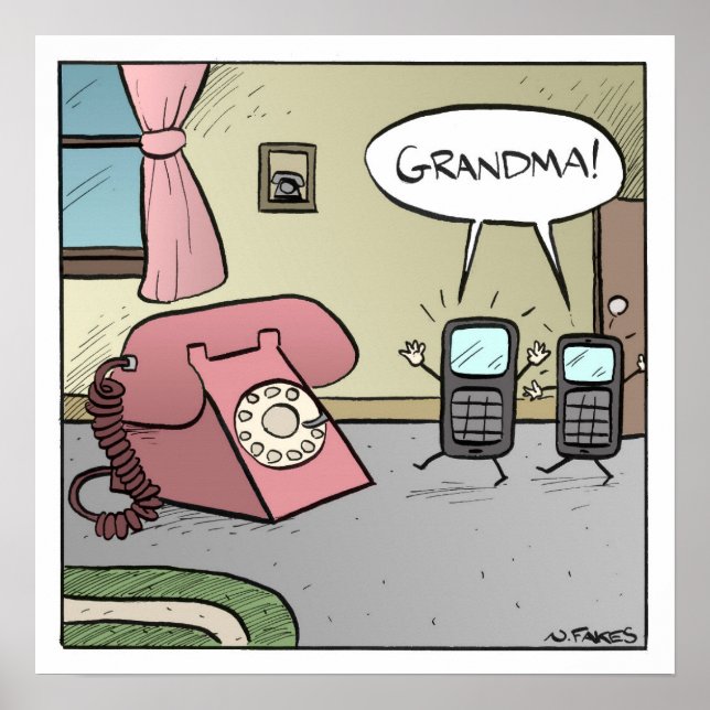 Grand-mère ! Affiche (Devant)