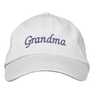 Grand-mère brodée Casquette de baseball