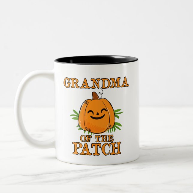 Grand-mère citrouille de la tasse Patch Famille Ha (Gauche)