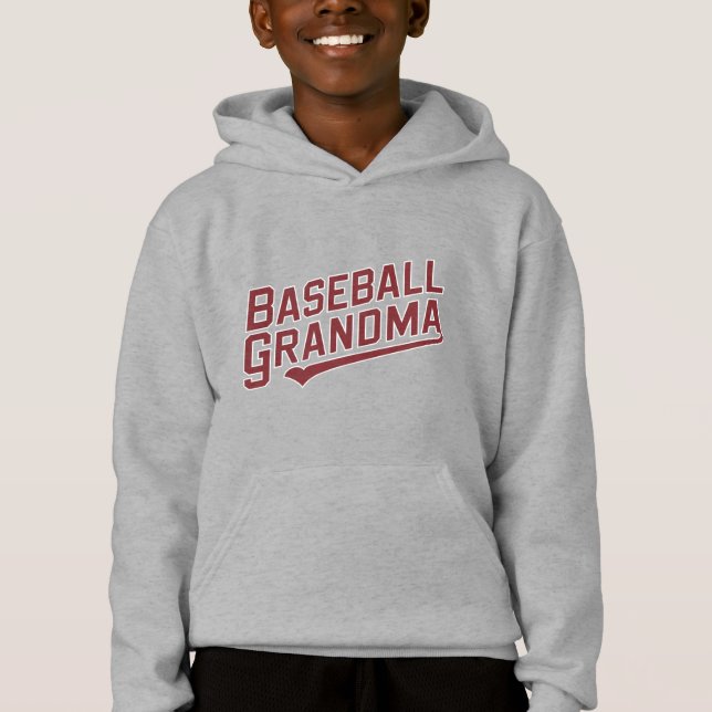 Grand-mère de baseball fière (Devant)