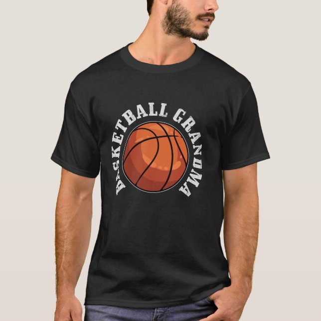 Grand-mère de basket-ball T-shirt (Devant)