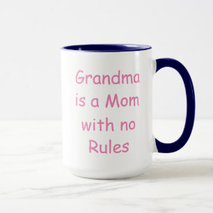 Grand-mère de café café de la tasse de thé