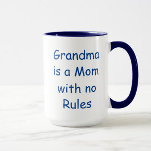 Grand-mère de café café de la tasse de thé