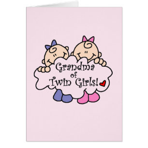 Grand-mère de Twin Girls Tshirts et cadeaux