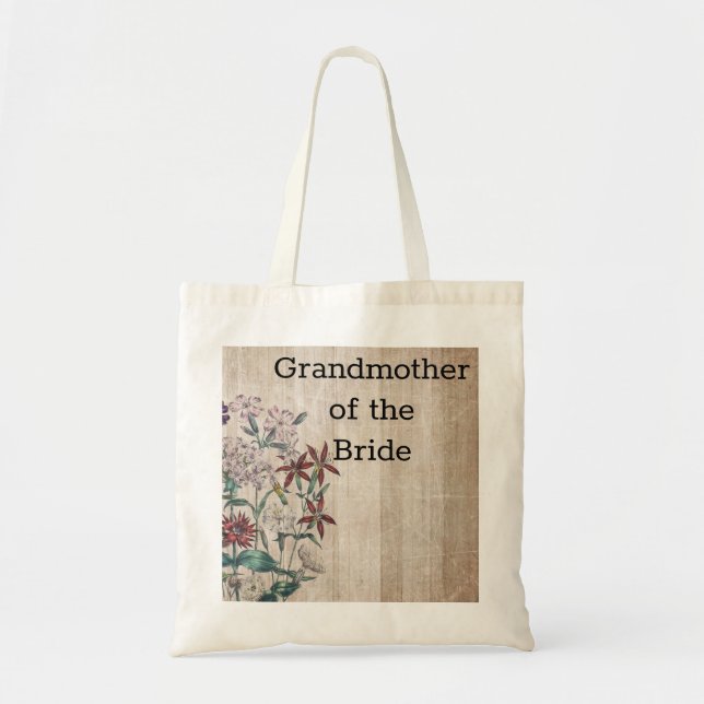 Grand-Mère Du Sac fourre-tout De Mariée (Devant)