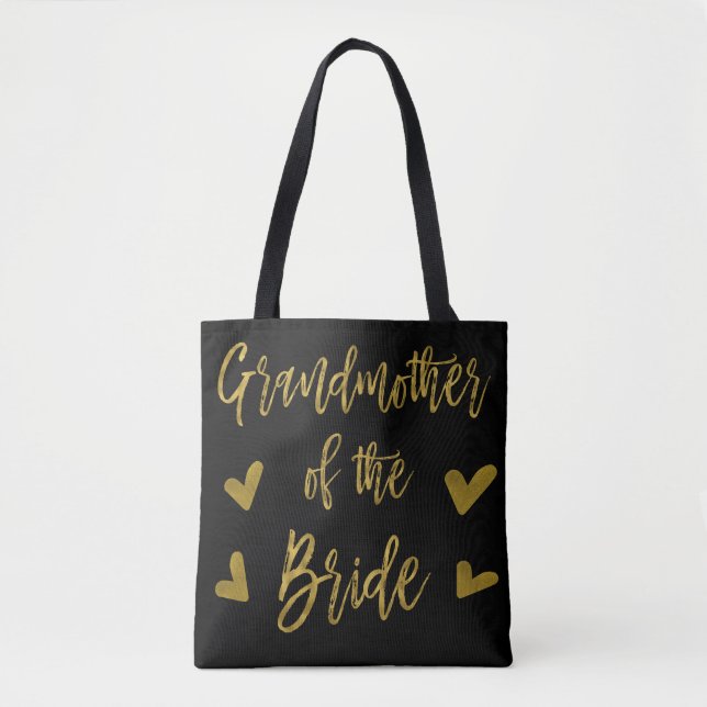 Grand-mère du sac Mariage d'or de mariée (Devant)