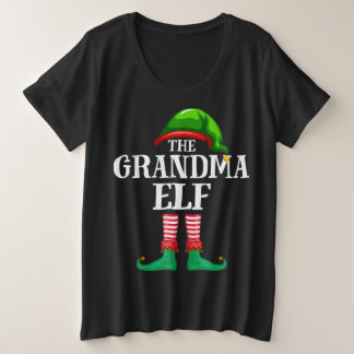 Grand-mère Elfe jumelage famille fête de Noël Pyja