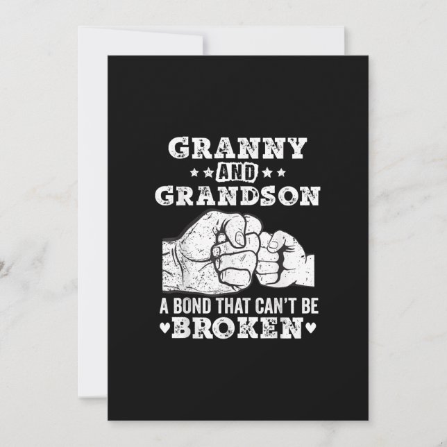 Grand-Mère Et Grand-Fils Un Lien Qui Ne Peut Pas Ê (Devant)