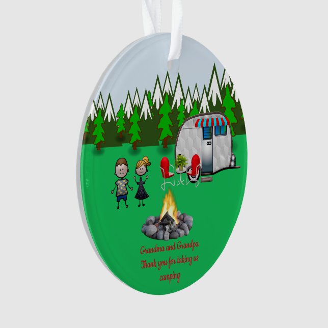 Grand-mère et grand-père Merci (devant)