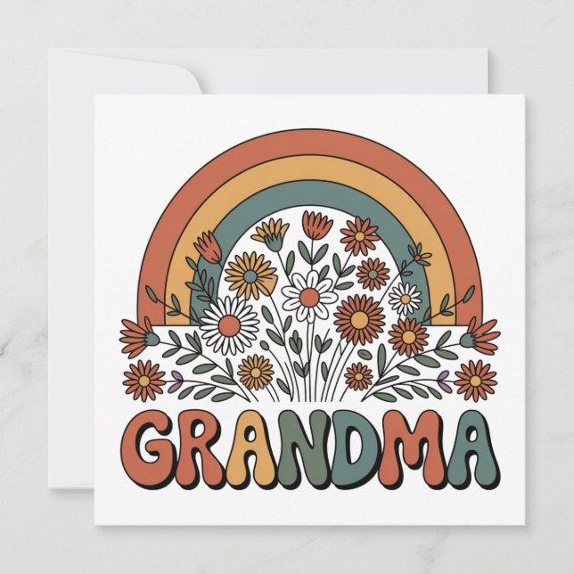 Grand-mère florale (Devant)