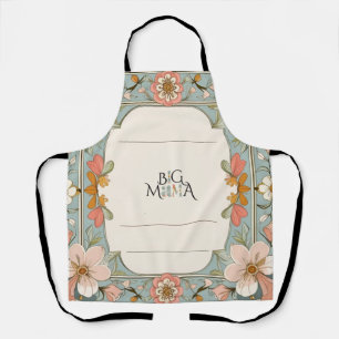 Grand-Mère Je Suis Tablier Floral – Menthe & Fleur