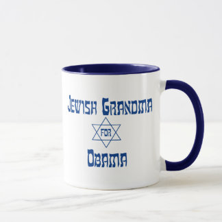 Grand-mère juive pour Obama Mugs