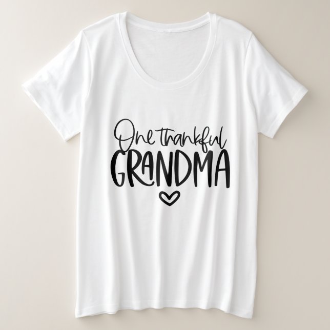 Grand-mère très reconnaissante (Design devant)