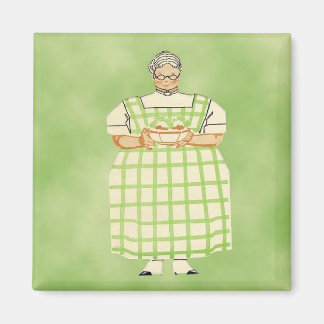Grand-mère vintage Cuisine Magnet