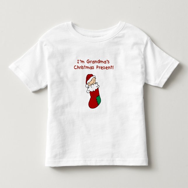 Grand-mère's Christmas Présent Tshirts et cadeaux (Devant)