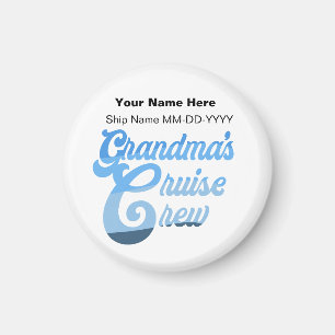Grand-mère's Cruise Crew Magnet