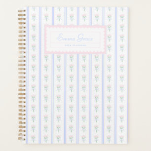Grand-millénaire Preppy Floral Aquarelle Planner