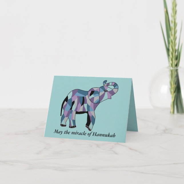 Grand Miracle Des Cartes Hannukah (Devant)