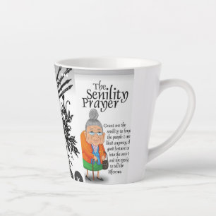 GRAND MOM ET AVEC ARTLatte Mug