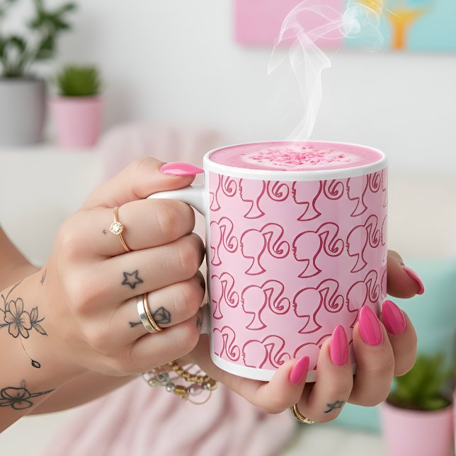 Grand mug à café Barb (Créateur téléchargé)