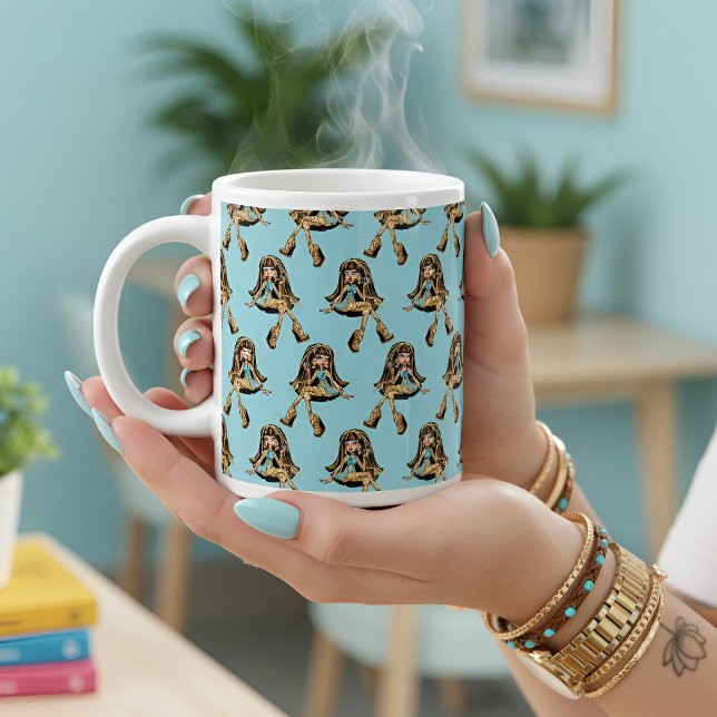Grand Mug à Café Cleo (Créateur téléchargé)