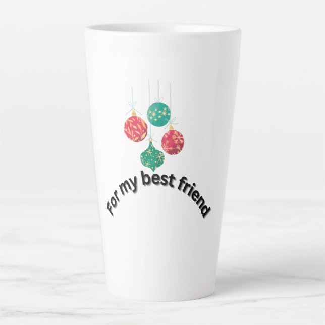 Grand Mug à Latte (Devant)