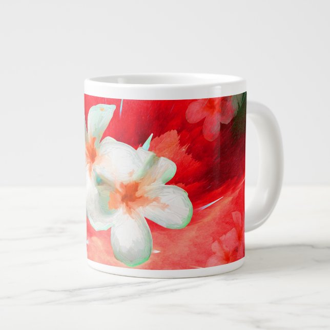 Grand mug avec Frangapangies explosant en rouge (Devant droit)