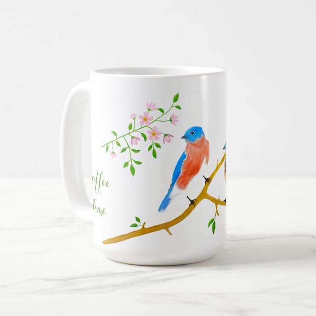 Grand Mug Bluebirds Classic (Devant gauche)