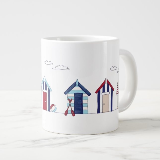Grand Mug - Cabines de Plage (Devant droit)