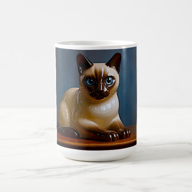 Grand Mug Chat Siamois (Centre)