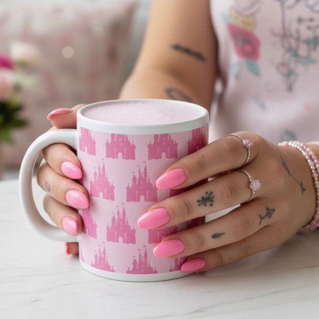 Grand Mug de Café Château (Créateur téléchargé)