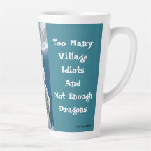 Grand Mug Drôle Dragon