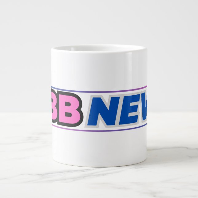 Grand mug PBB News (Devant)