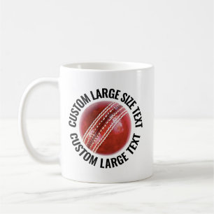 Grand Mug Personnalisé Cricket 330ml