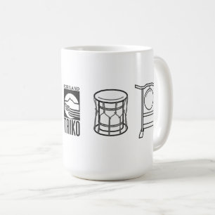 Grand Mug Portland Taiko Lignes Artistiques