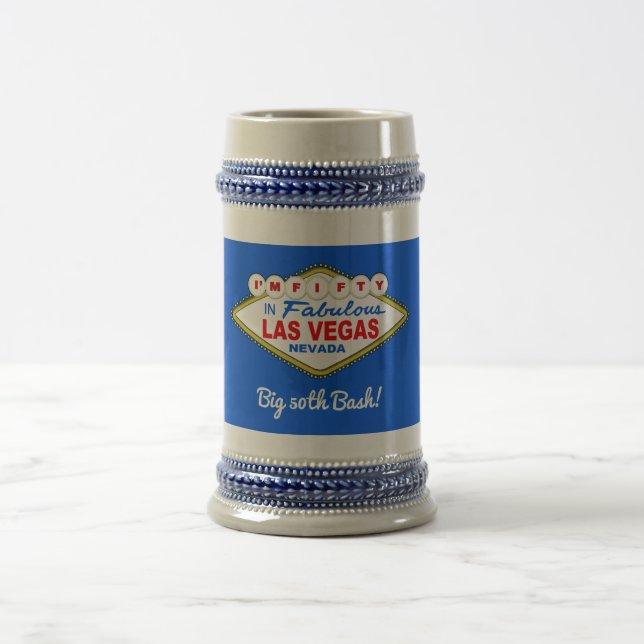 Grand Mug pour les 50 ans à Las Vegas (Centre)