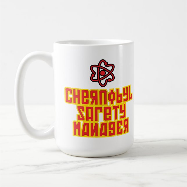 Grand Mug - Responsable de la sécurité de Tchernob (Gauche)