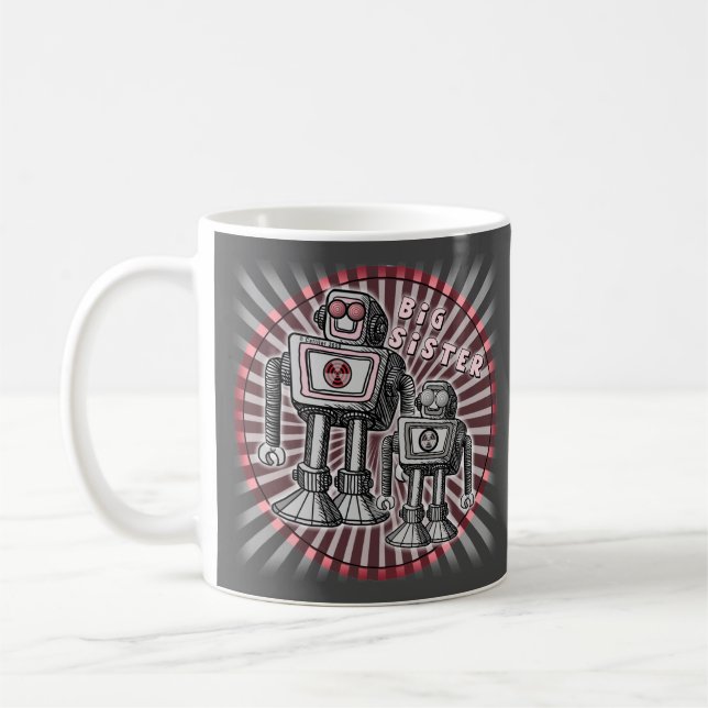 Grand Mug Robot Grande Sœur (Gauche)