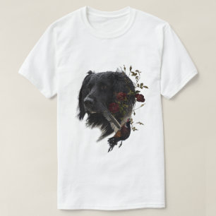 Grand Munsterlander avec T-shirt faisan