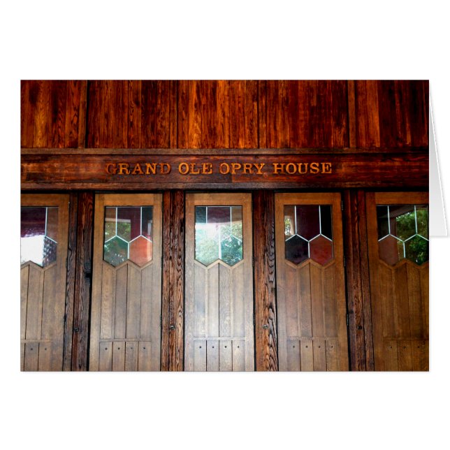 Grand Ole Opry House (Devant Horizontal)