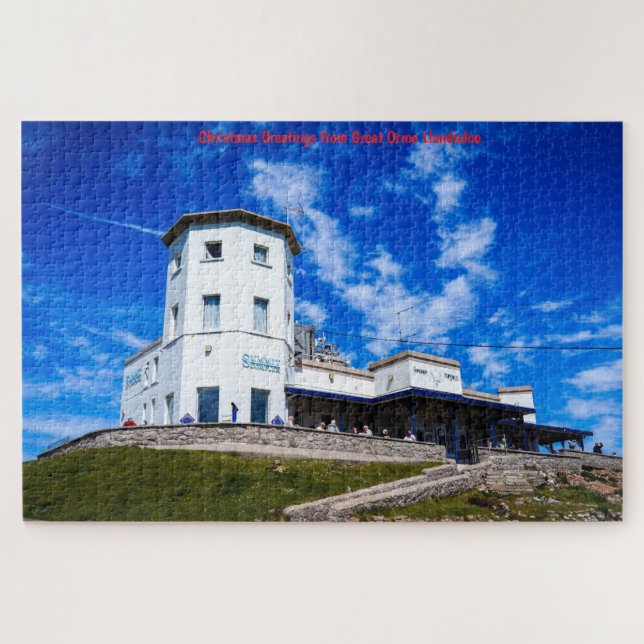 Grand Orme pays de Galles Llandudno Puzzle (Horizontal)