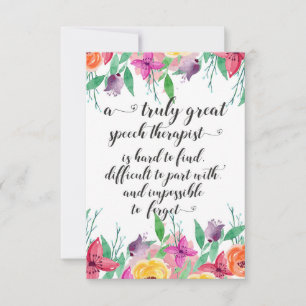 Grand orthophoniste de l'école merci cadeau SLP