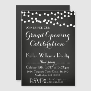 Grand ouverture de MAGNET, événement, invitation à