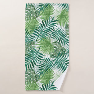 Grand palmier vert et Plantes tropicaux de Monster
